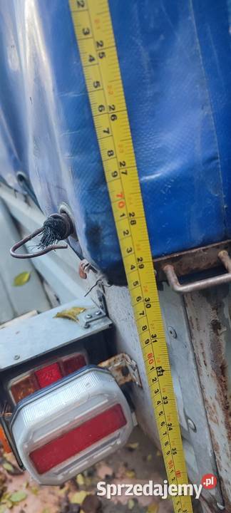 Przyczepa lekka Sam 650 lubelskie Międzyrzec Podlaski