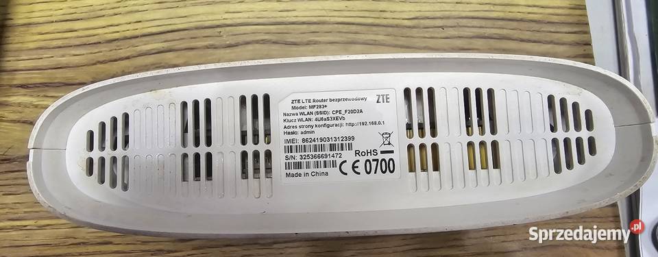 Ruter na kartę sim ZTE Mf283 Karty graficzne Koszalin