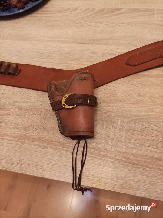 Rewolwerowy pas kowbojski na amunicję kal 44 Koszalin