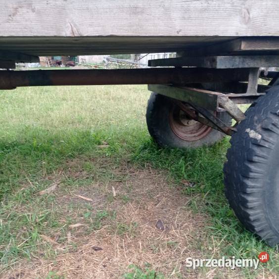 Wóz Przyczepa rolnicza dwuosiowa solidna Radomyśl Wielki
