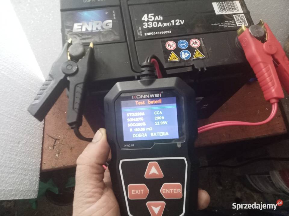 Akumulator Honda 45 ah 330 Amper używany