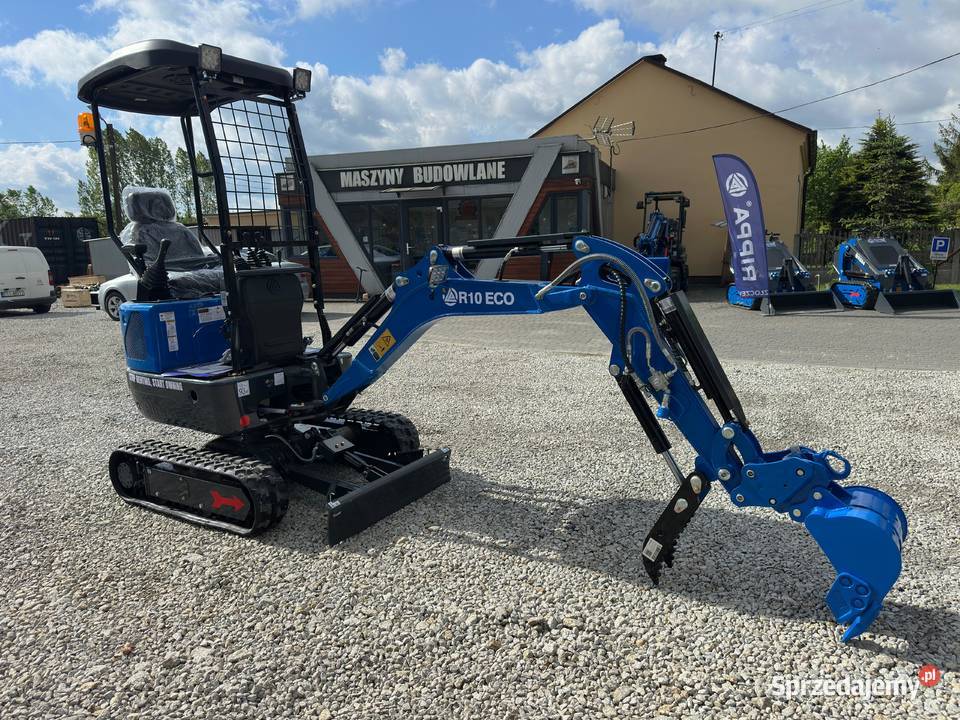 Nowa Minikoparka RIPPA R10 ECO YOUP koop Złoczew