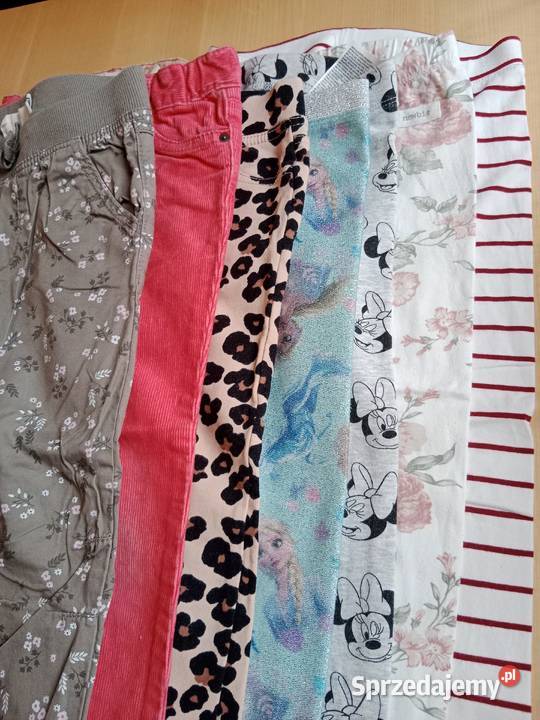 spodnie zestaw 104 rozmiar dziewczynka Poznań