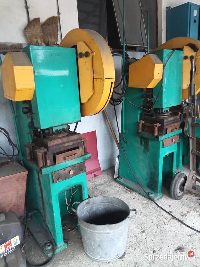 Maszyny poprodukcyjne obróbka metalublachy śląskie Bonowice sprzedam