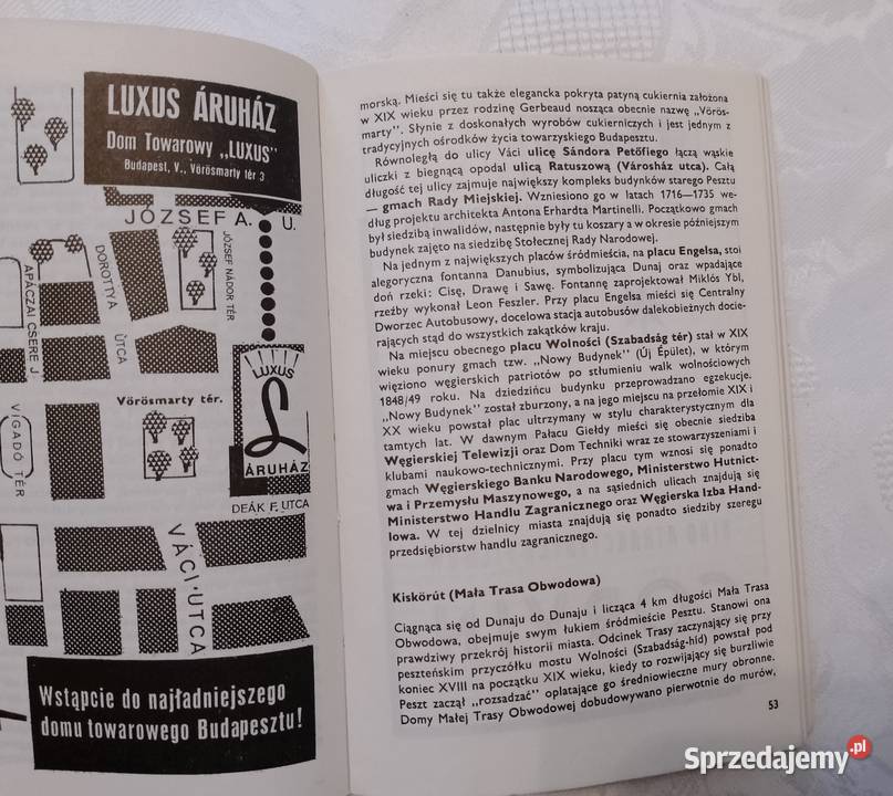 Kieszonkowy Przewodnik BUDAPESZCIE turystyka Oborniki