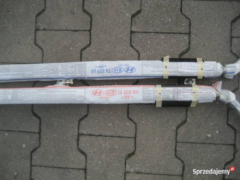 kia picanto ii 1116r poduszki powietrzne dachowe osobowe