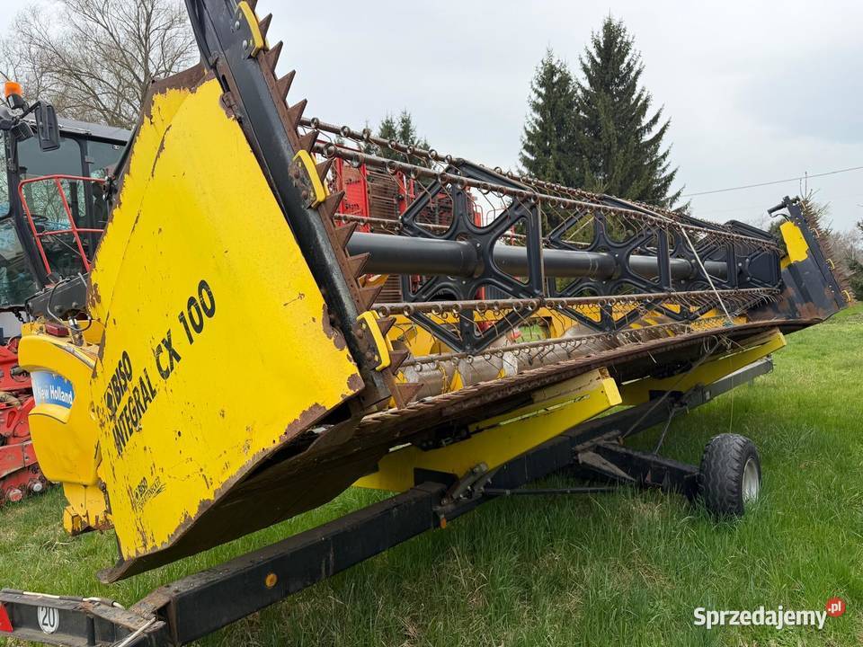 Kombajn zbożowy Holland CX 860 stół do rzepaku Nowa Ruda