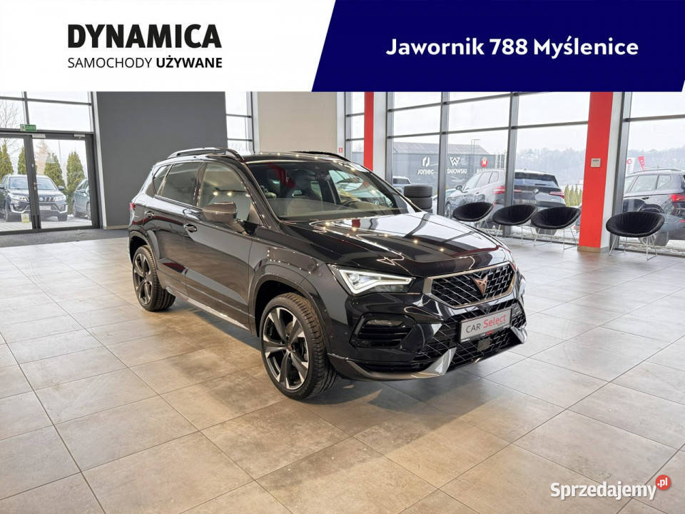 Cupra Ateca VAT 23HAK 15TSI 150 DSG 2024 r salon gniazdo USB Myślenice sprzedam