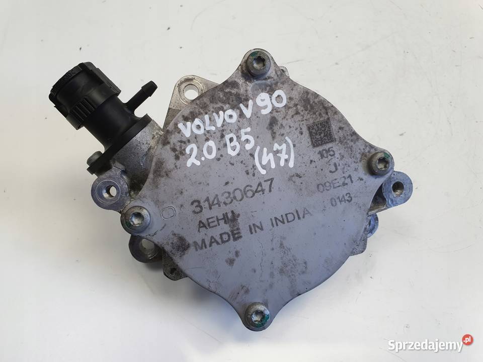 Volvo V90 II S90 20 B5 VACUM POMPA wakum Części samochodowe Chełm