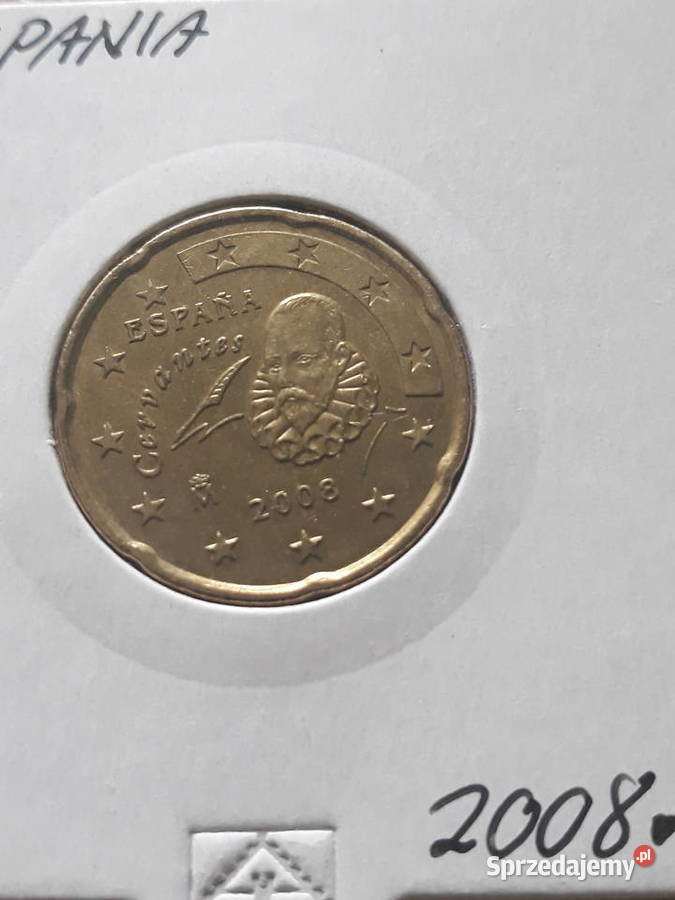 20 Eurocentów Hiszpania 2008 r