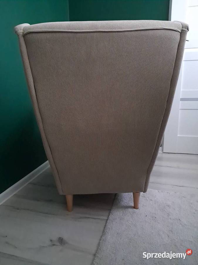 Fotel uszak Ikea Strandmon beżowy Radzyń Podlaski