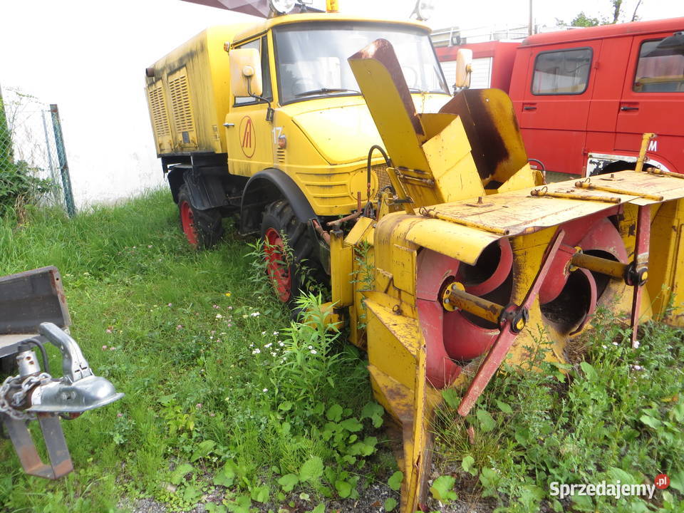 UNIMOG 403 406 PŁUG WIRNIKOWY 5000 4x4