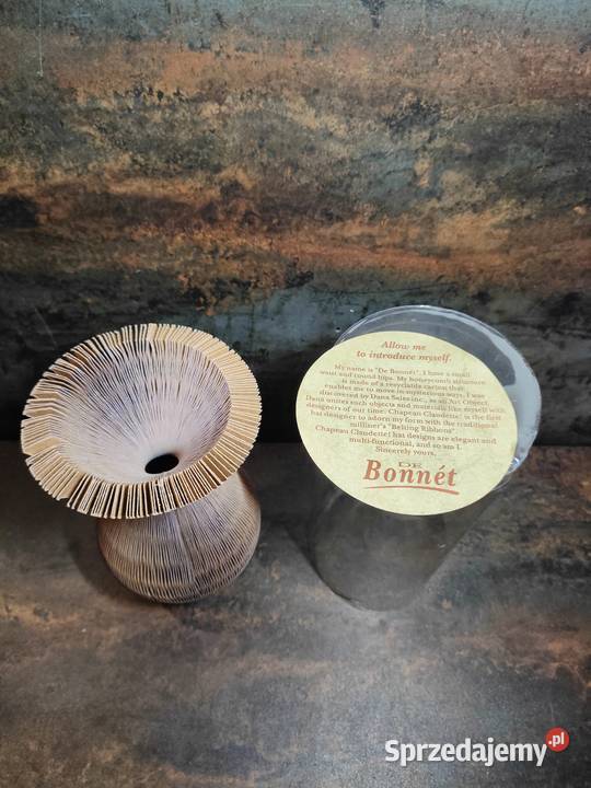 Kapelusz Chapeau Claudette Por De Bonne lata 60 Galanteria i dodatki Kalisz