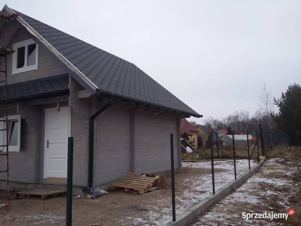 DREWNIANY DOMEK LETNISKOWY DOMINIK 61 M2 Architektura ogrodowa Mrągowo