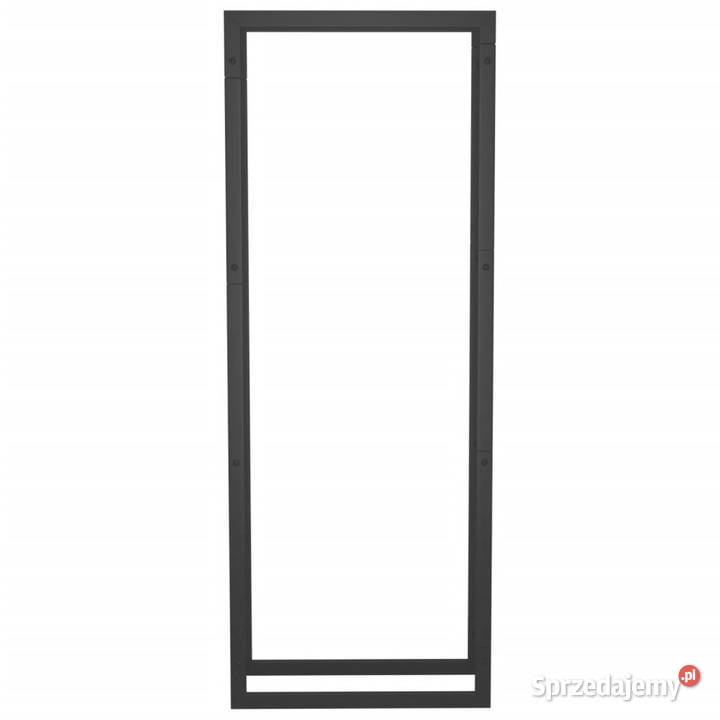 Stojak na drewno matowy czarny 50x28x132 stalowy Warszawa