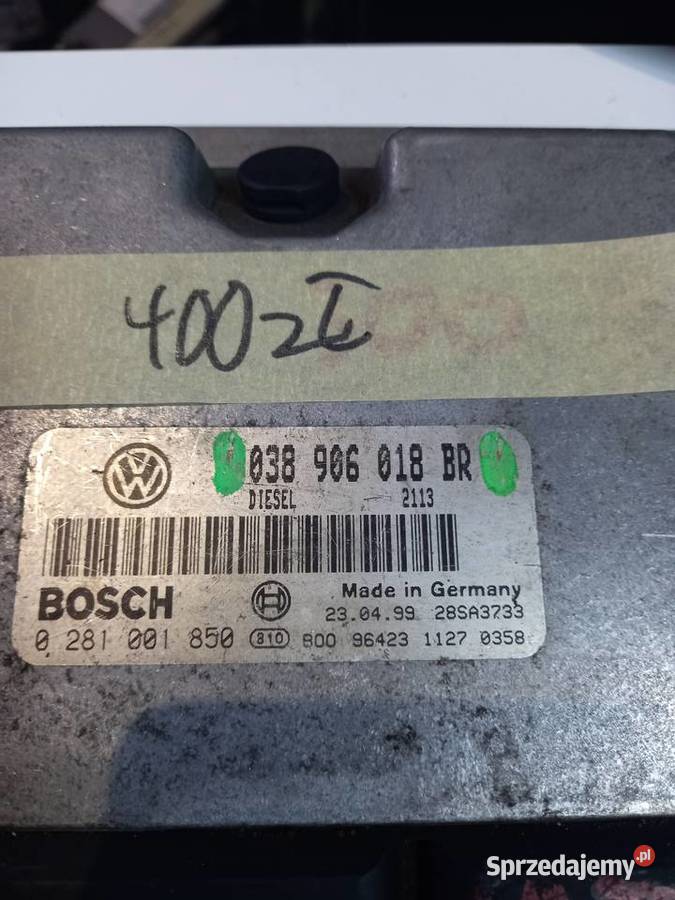 Komputer VW 038906018BR osobowe Komputery Margonin