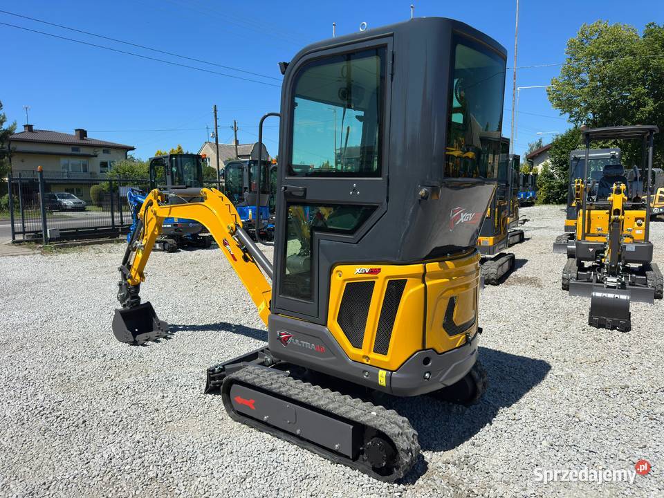 Nowa Minikoparka XGV ULTRA16 z 2026 Roku Waga łódzkie Złoczew