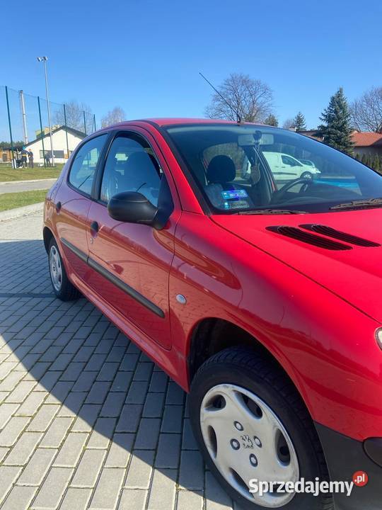 Peugeot 206 11 stan mechaniczny igła Salon 165020km Chodel