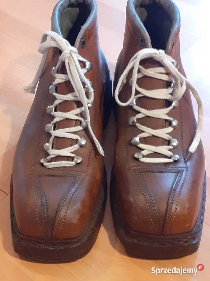 Stare trzewiki buty narciarskie skórzane r 42 śląskie Chorzów sprzedam