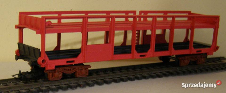 Kolejka wagon laweta 8 H0 Jouef Łódź
