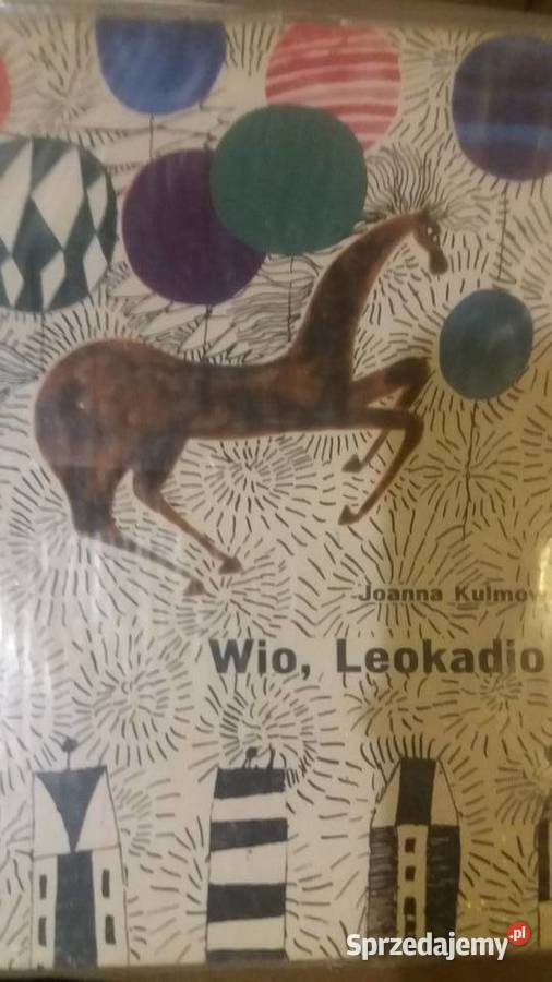 Wio Leokadio książki dziecięce ładnie wydane Warszawa sprzedam