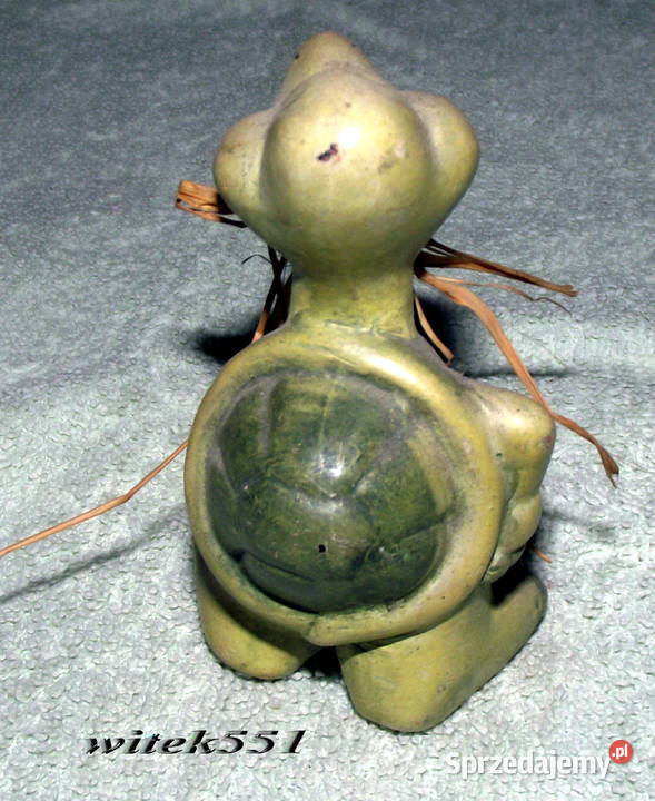 PIĘKNY PORCELANOWY KOLOROWY ŻÓŁWIK PORCELANA podkarpackie Stalowa Wola