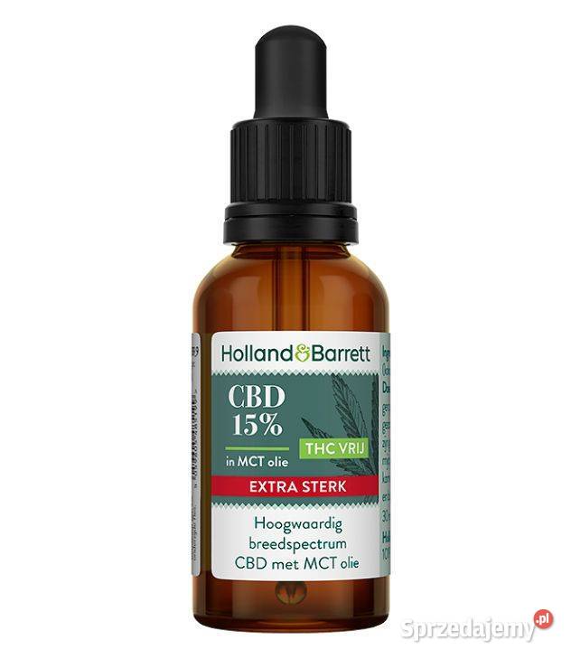 Holland Barrett Olejek CBD 15 30 ml Oryginalny Pozostałe Łódź