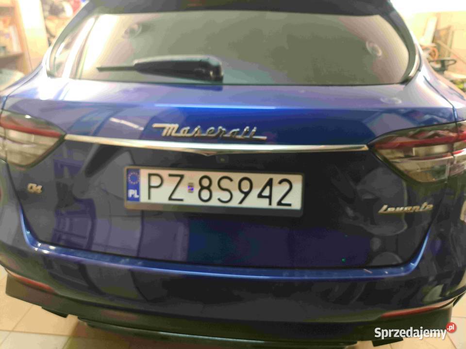 Maserati Levante lift V6 30 2021 benzyna Levante Puszczykowo sprzedam