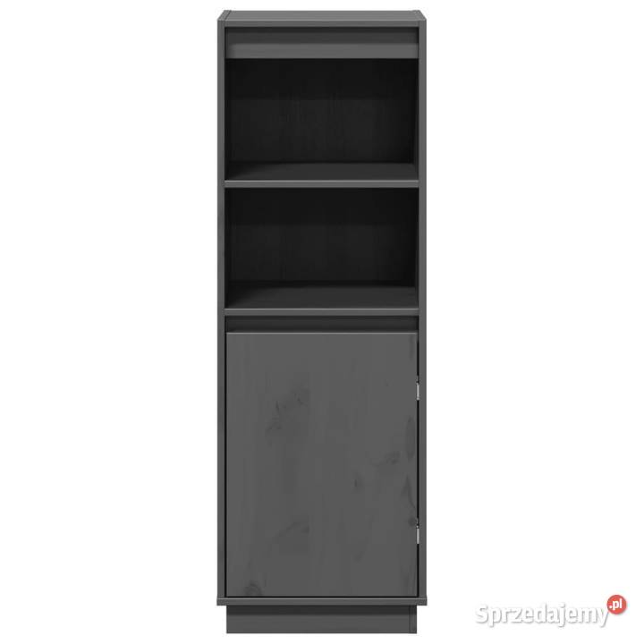 Szafka szara 37x34x110 lite drewno sosnowe mazowieckie