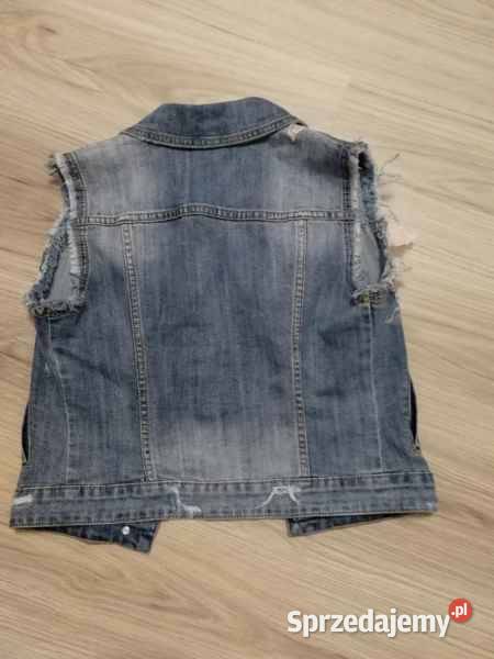 Kamizelka jeansowa Odzież damska