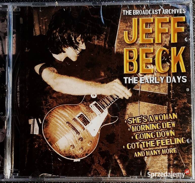 Wspaniały Album CD Gitarzysty JEFF BECK Band mazowieckie Warszawa