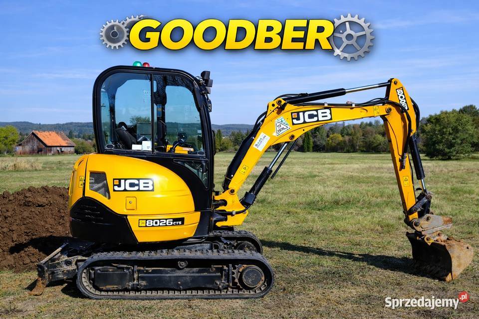 JCB JCB 8026 CTS mini Koparka 1317 MTG Motoryzacja świętokrzyskie Bieliny