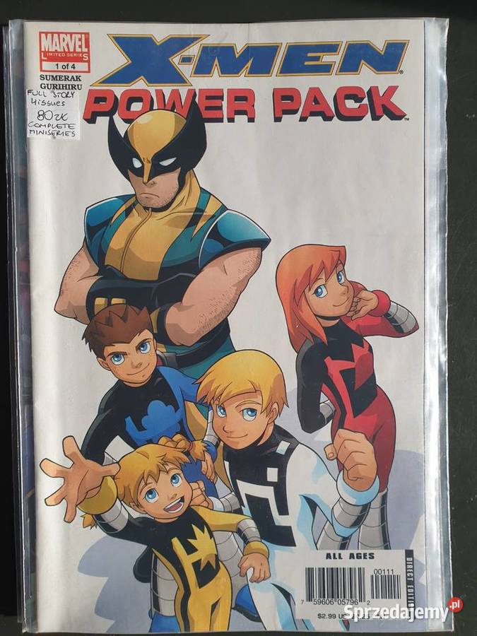 XMen Power Pack 4 komiksy Marvel USA Gdynia
