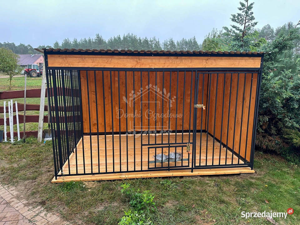 Kojec Psa 3x25m Miski obrotowe Drewniana podłoga dolnośląskie