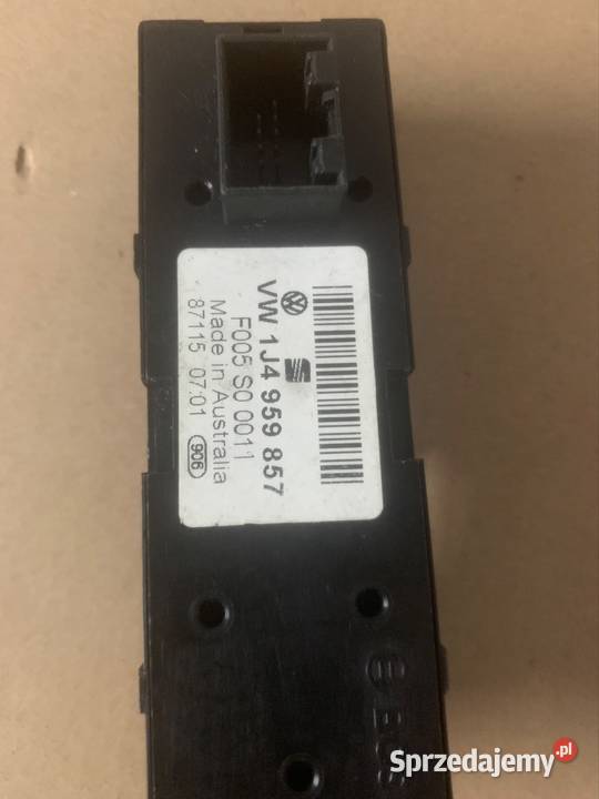 vw audi seat skoda panel przełączniki szyb śląskie