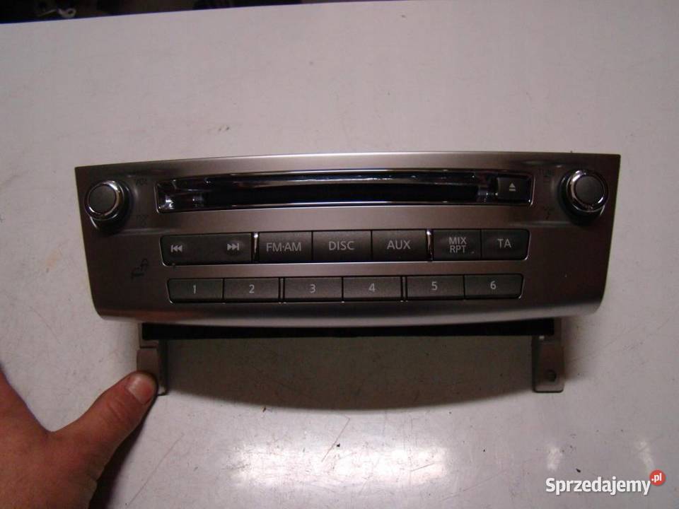 PANEL RADIA INFINITI M30 M37 M35 M30D panele sterowania, przełączniki Nowy Tomyśl