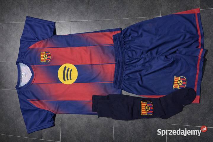 YAMAL Barcelona Komplet piłkarski z getrami chłopiec Dla Dziecka