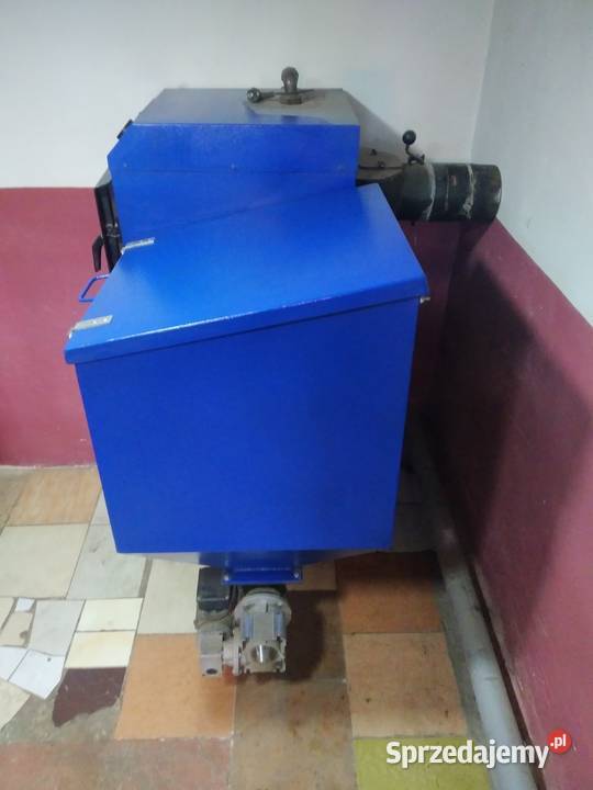 Piec kocioł z podajnikiem 25 kW pellet węgiel Zabrze sprzedam