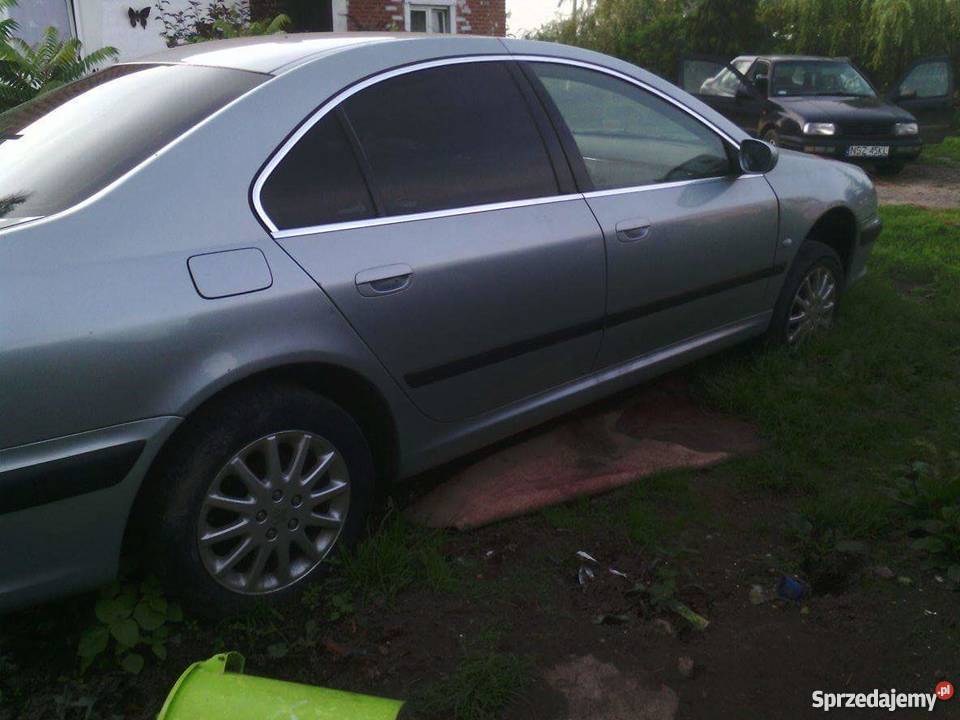 Sprzedam peugeota 607 uszkodzony silnik lpg 4 Pasym sprzedam