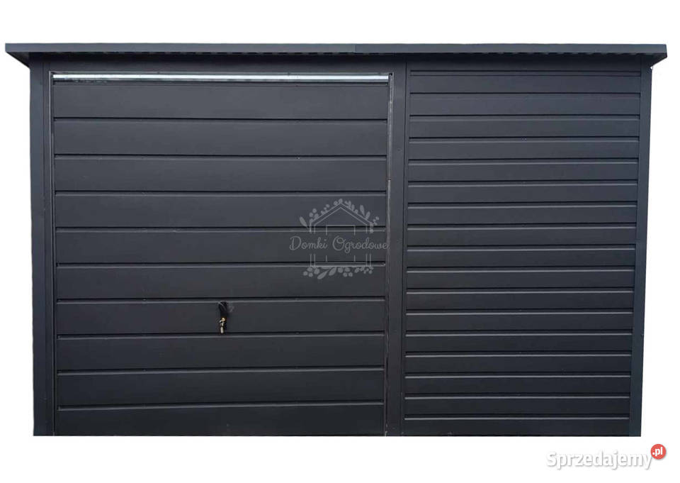 Schowek Garaż Domek ogrodowy Antracyt rynny spad Nowogard