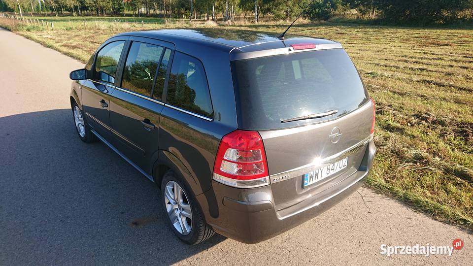 Zafira b zadbany 7osobowy prywatna nieuszkodzony Wyszków