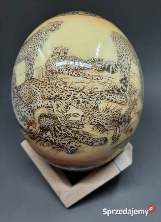 Ozdobne strusie jajo lubelskie Lublin