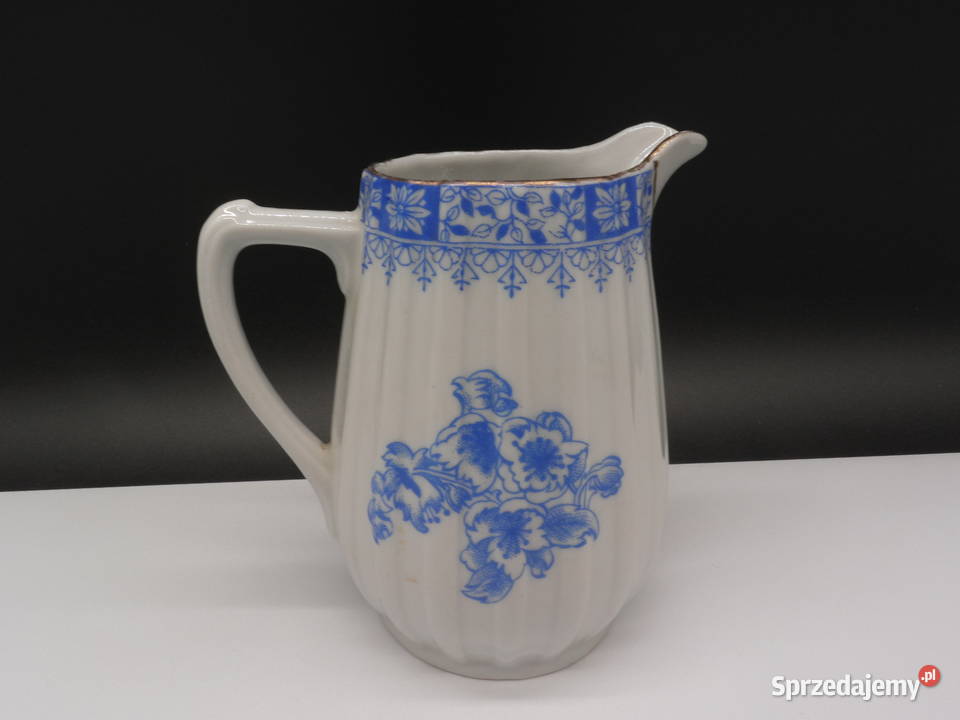 Dzbanek na mleko z porcelany China Blau Bavaria