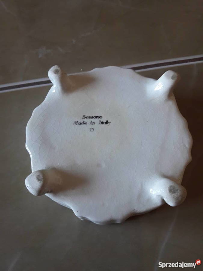 Porcelanowe puzderkoszkatułka Bossano Janów Lubelski