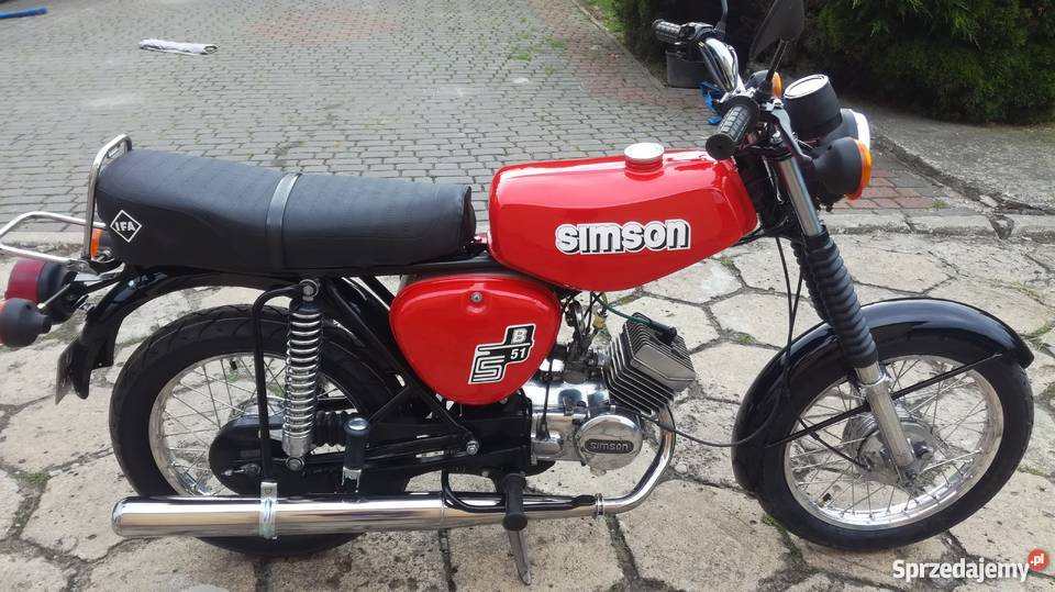 Simson S51 renowacji Klementowice