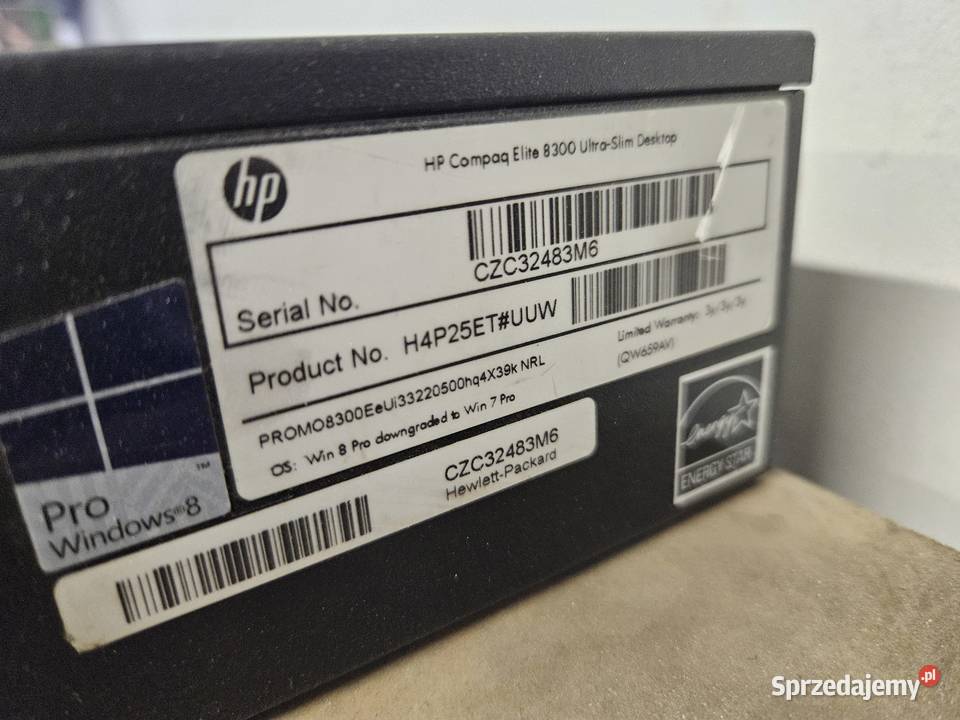 Zestaw komputerowy 2x monitor HP Elite 8300 Slim Lublin