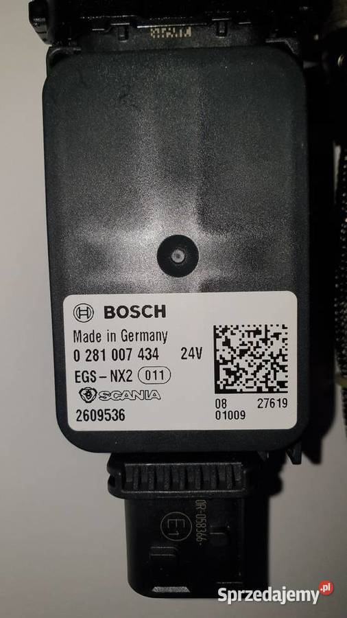 Czujnik NOX SENSOR NOX SCANIA 2609536 Układ wydechowy