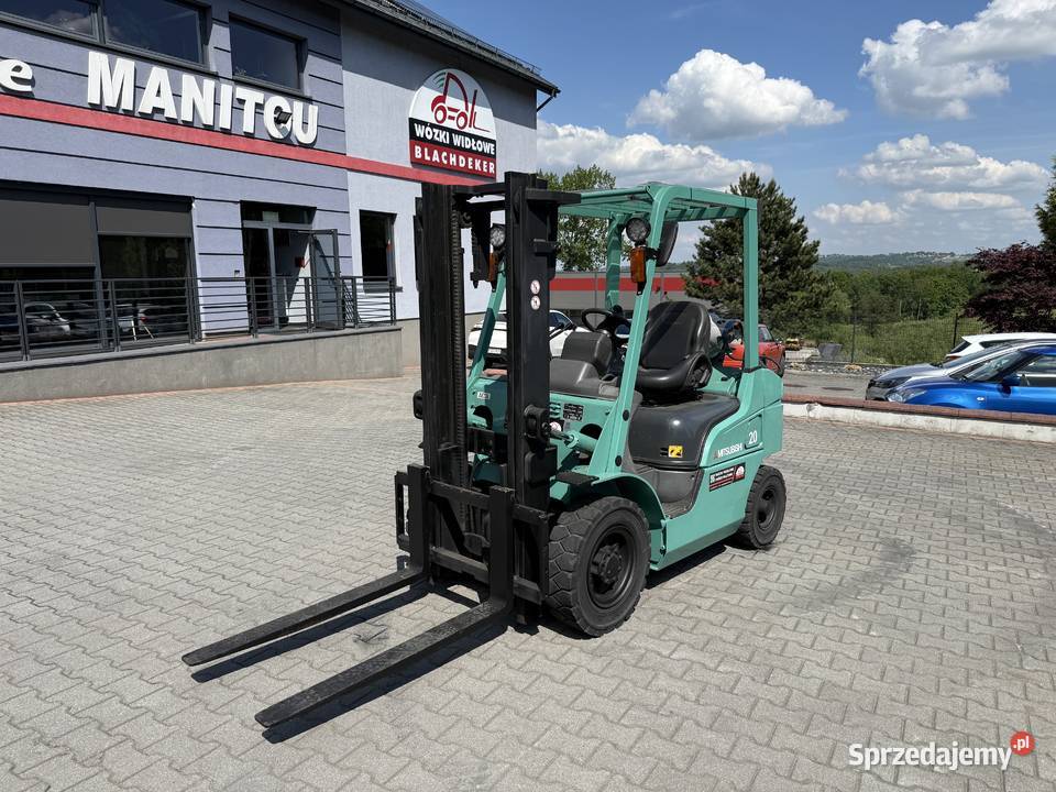 Wózek widłowy Mitsubishi FGE20T BenzynaLPG Mogilany