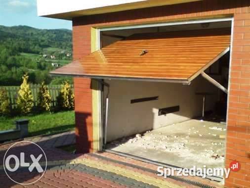 Brama garażowa uchylna dwuskrzydłowa CAŁA POLSKA wielkopolskie Poznań