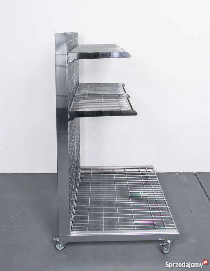 REGAŁ SKLEPOWY NA KÓŁKACH chrom lubuskie Słubice